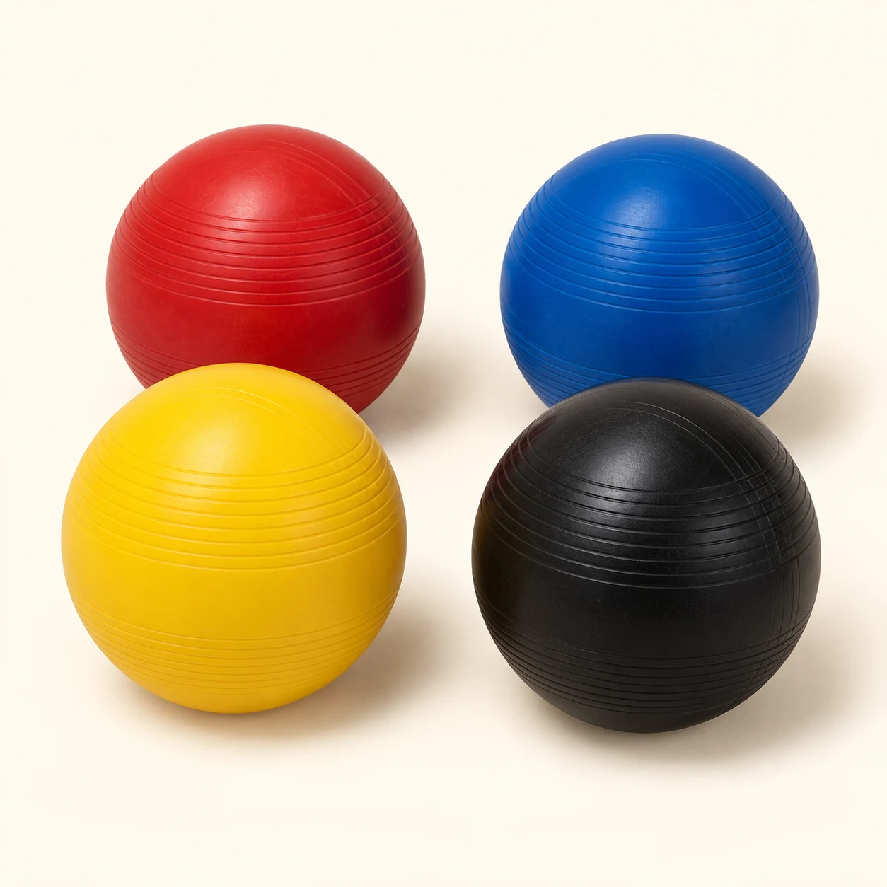 Garden croquet balls