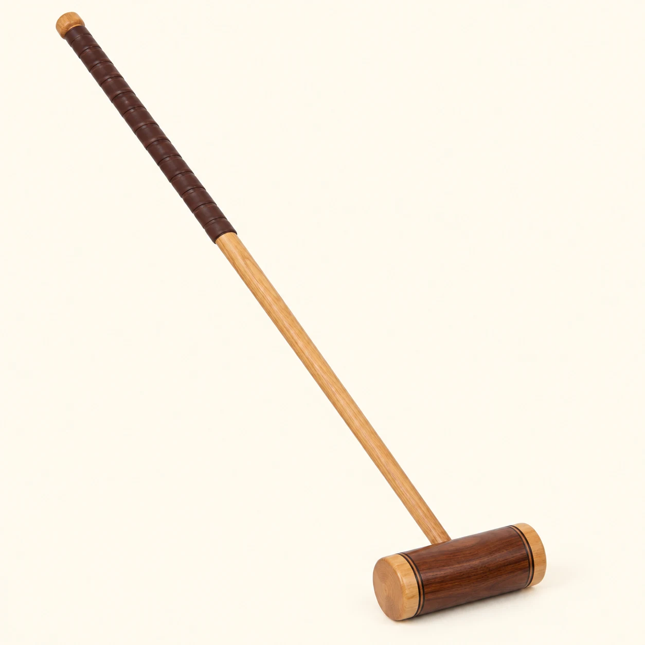 Wrapped-grip mallet